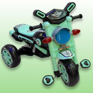 jawa stylish sports bike pedal tricycle for kids(green)