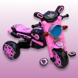 jawa stylish sports bike pedal tricycle for kids(pink)