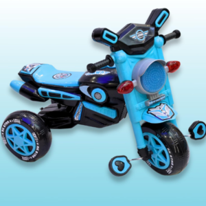 jawa stylish sports bike pedal tricycle for kids(blue)
