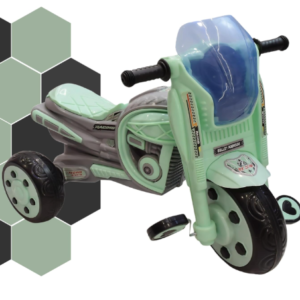 Toys bullet stylish sports bike pedal tricycle for kids(green)